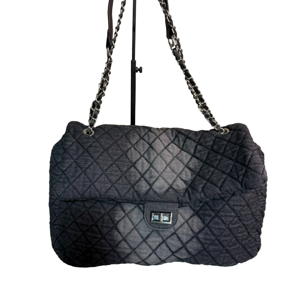🐢 Vege Adriana Puffy Denim Bag.